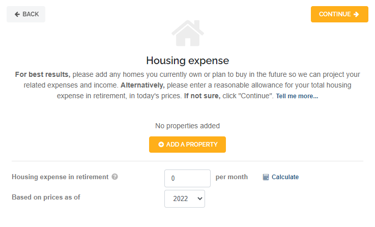 Retiring With a Mortgage - setup - home