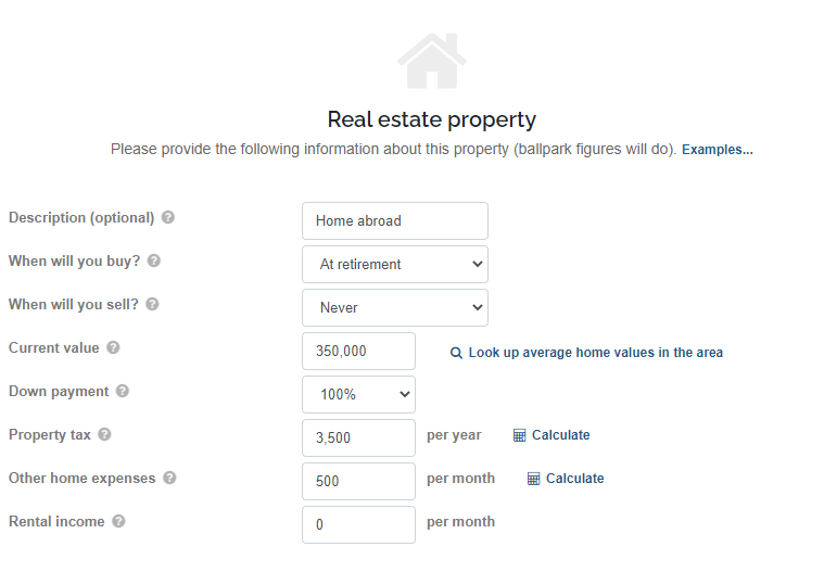 Retire Abroad - downsize home in States, buy abroad - home abroad